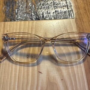 Warby Parker Amelia Rose Clear Eyewear Frame